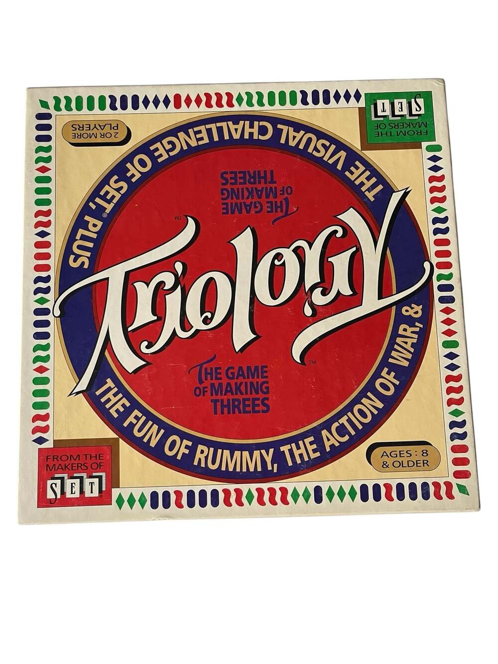 Triology: The Game of Making Threes Board Game